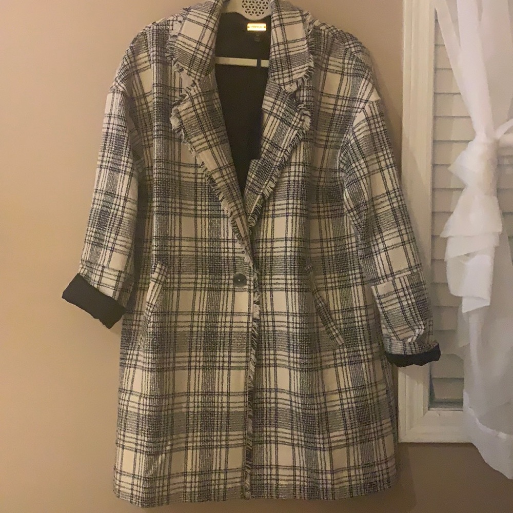 Greylin Plaid Jacket